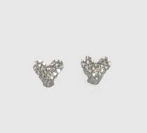 【買取事例】K18wgダイヤ付きピアス￥9,389でお買取